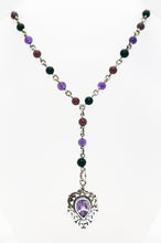Load image into Gallery viewer, "Y" Style Gemstone Necklace