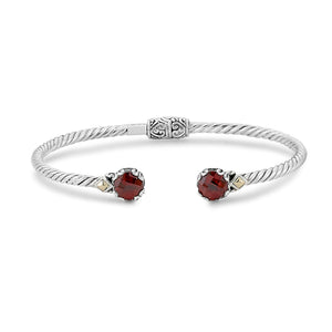 Glow Bangle - Garnet - January