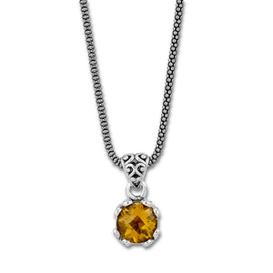 Glow Necklace - Citrine - November