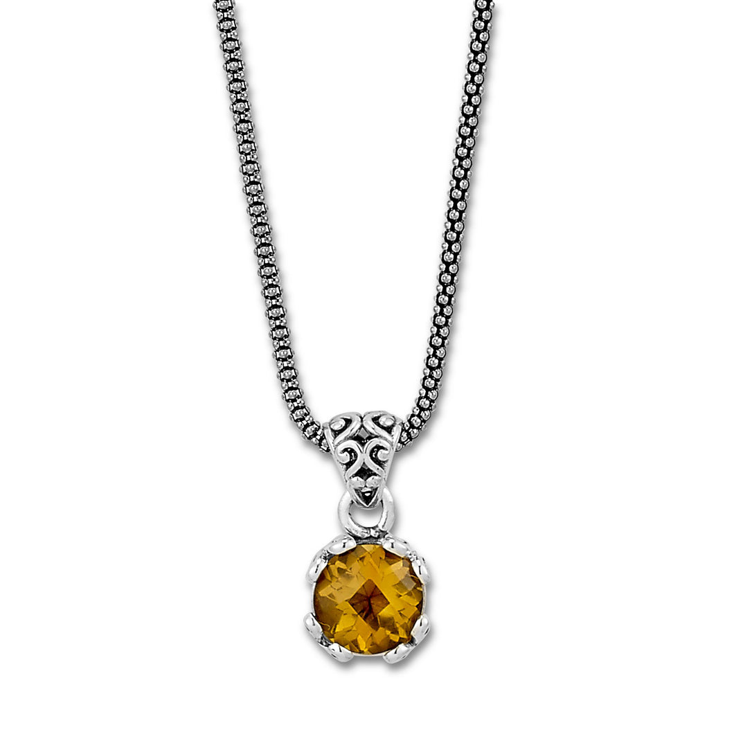 Glow Necklace - Citrine - November