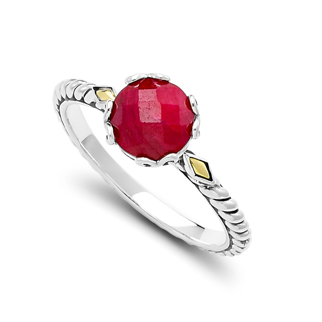 Glow Ring - Ruby - July