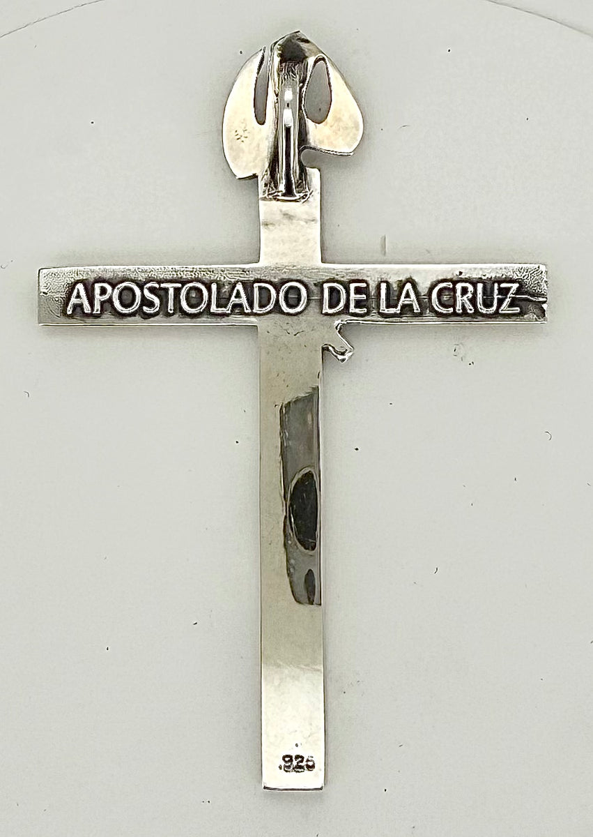 Apostolate of the Cross Sterling Silver Pendant – GOLDEN IMAGE JEWELERS